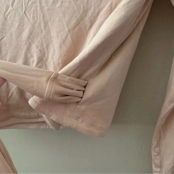 Tularosa Sheilah Wrap Top in Nude Size XS Revolve - Picture 7 of 11